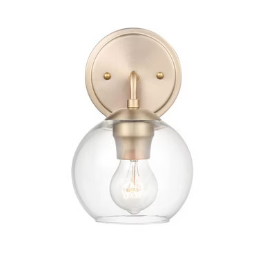 Millennium Lighting 1 - Light Vanity in  Modern Gold | Target