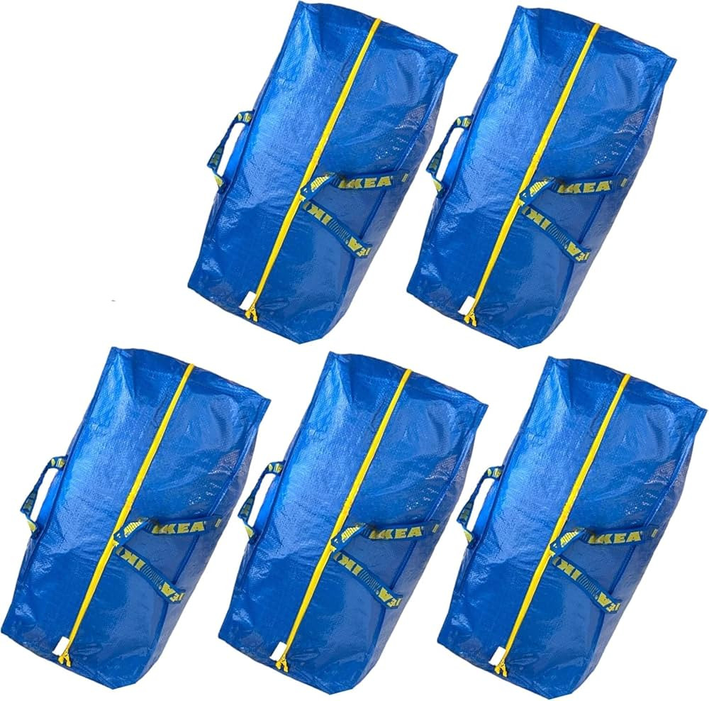 Ikea Frakta Storage Bag - Blue (5) | Amazon (US)