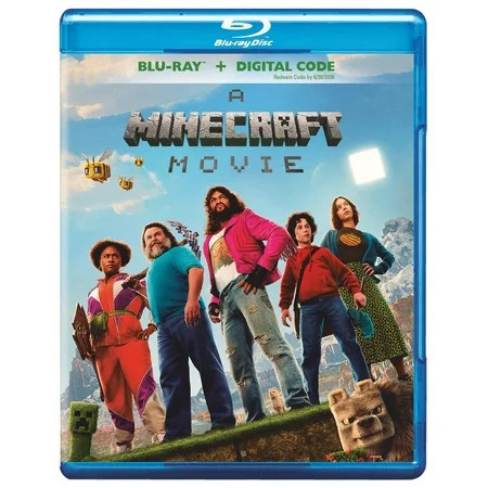 A Minecraft Movie (Blu-ray + Digital Copy), Family, Warner Bros. | Walmart (US)