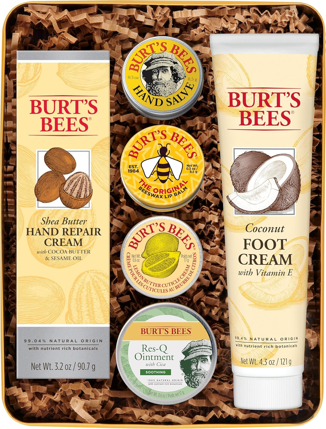 Burt's Bees Christmas Stocking Stuffers Gift Set - 6 Classic Products | Amazon (US)