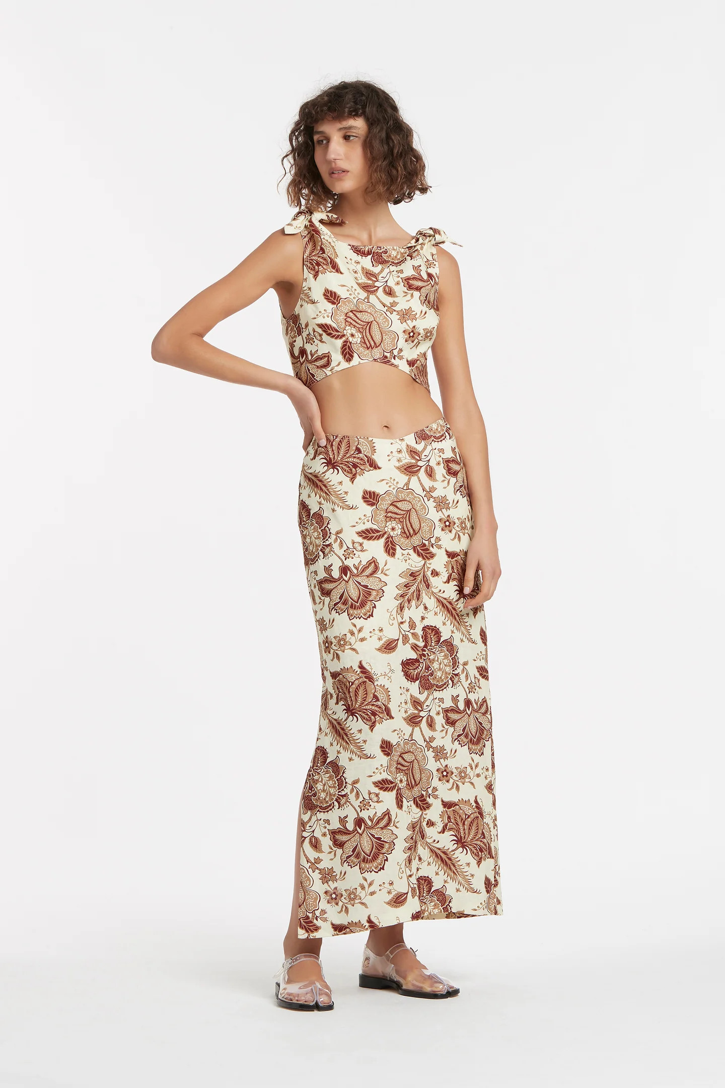 ALEXANDRE MIDI SKIRT | SIR The Label 