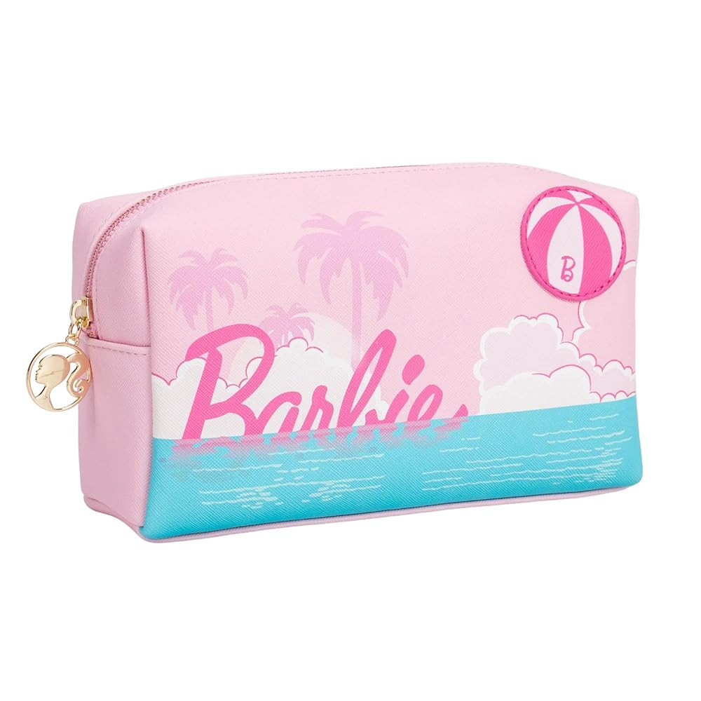 Impressions Vanity Barbie Coastal Print Cosmetic Pouch for Women, Coastal Print Artwork Travel Ma... | Amazon (US)