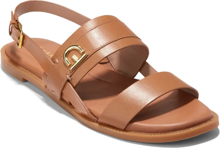 Double Strap Flat Sandal (Women) | Nordstrom Rack
