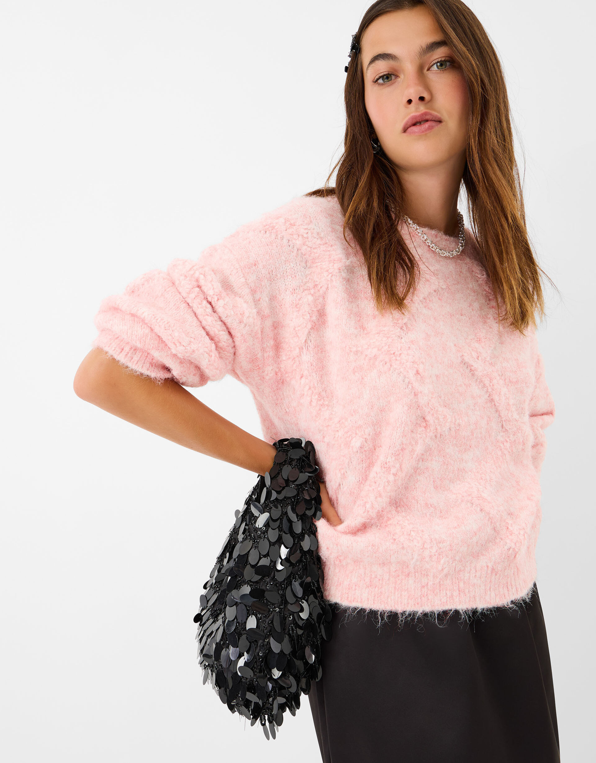 Sequin Fringe Handbag | Accessorize (Global)