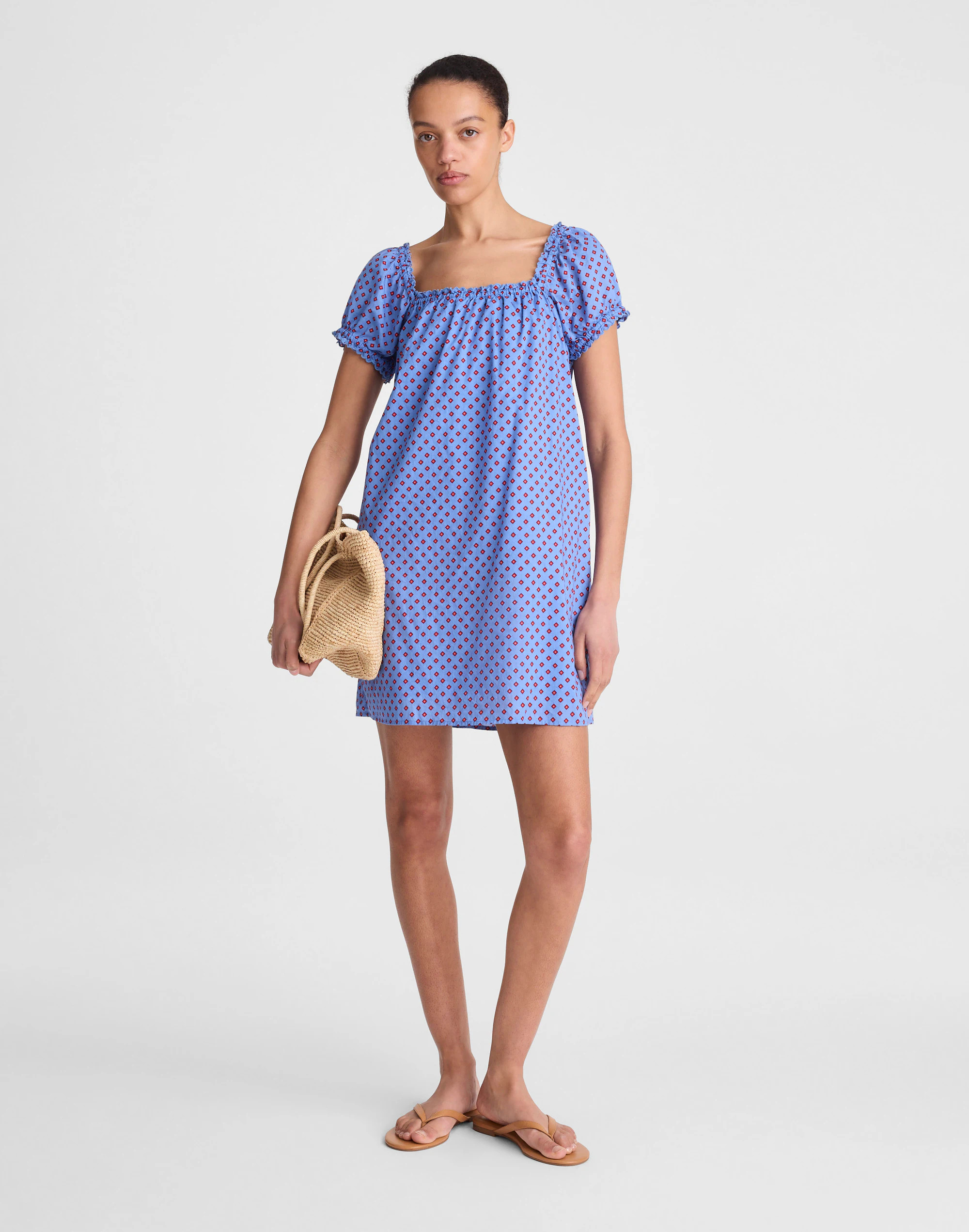 The Chateau Mini Dress | Madewell