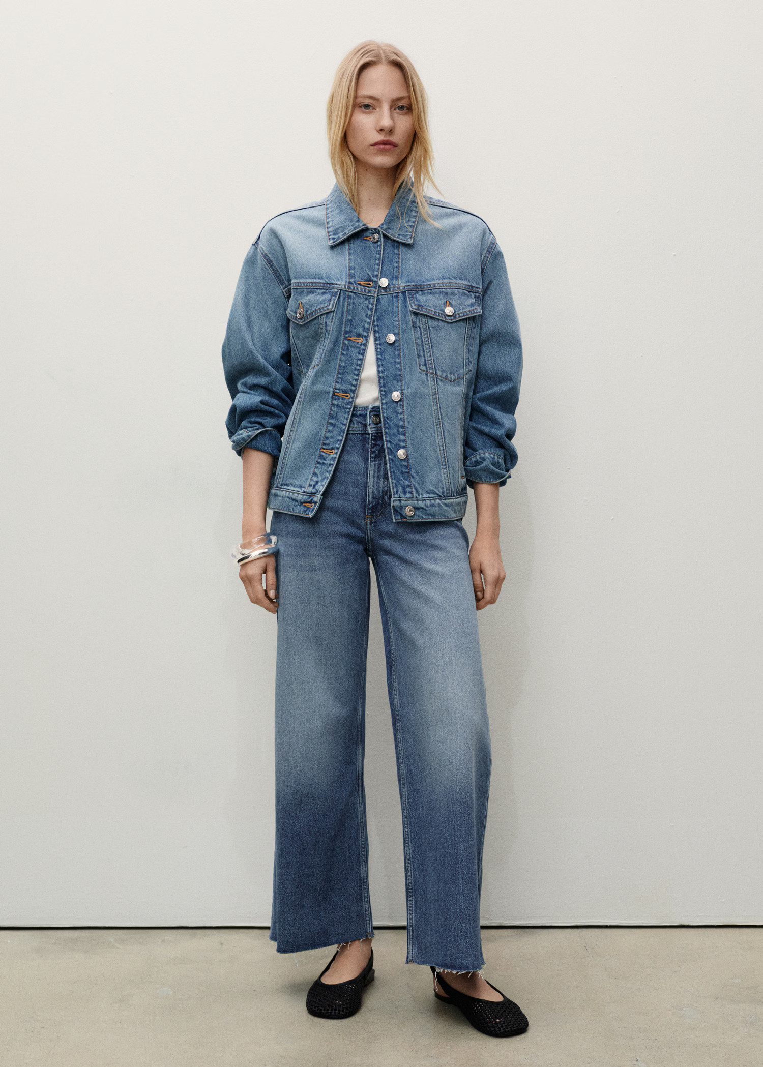 Catherin culotte high-rise jeans - Women | MANGO USA | Mango (US/MX/AU)