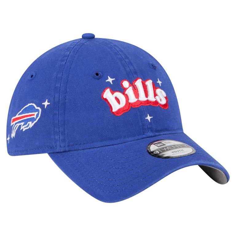 Girls Youth New Era  Royal Buffalo Bills Cheer 9TWENTY Adjustable Hat | Walmart (US)