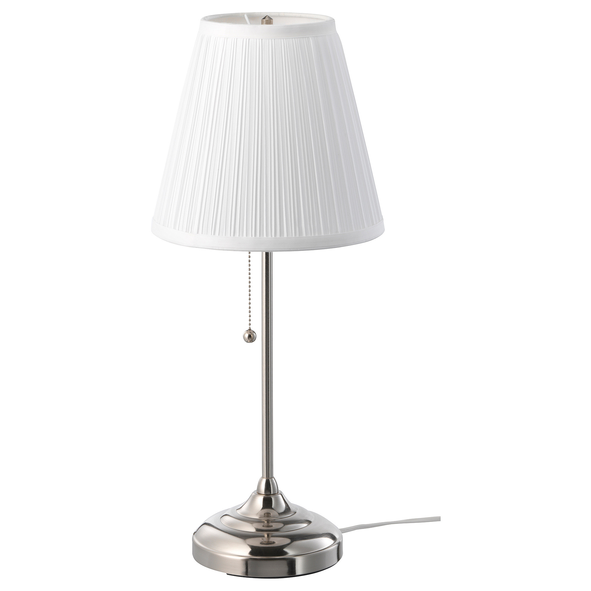 ÅRSTID Tischleuchte, vernickelt/weiß - IKEA Deutschland | IKEA (DE)