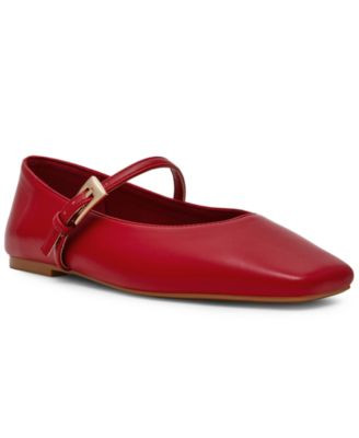 Dv Dolce Vita Women's Fabes Buckle Mary Jane Flats - Black | Macy's