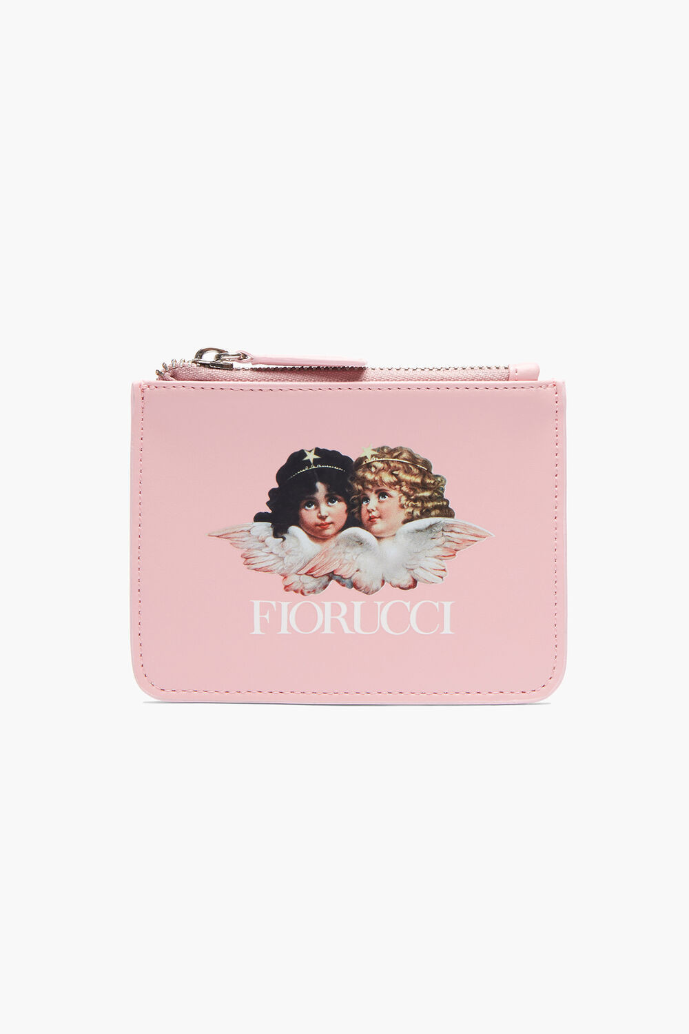 Angels Mini Coin Purse Pink | Fiorucci | Fiorucci