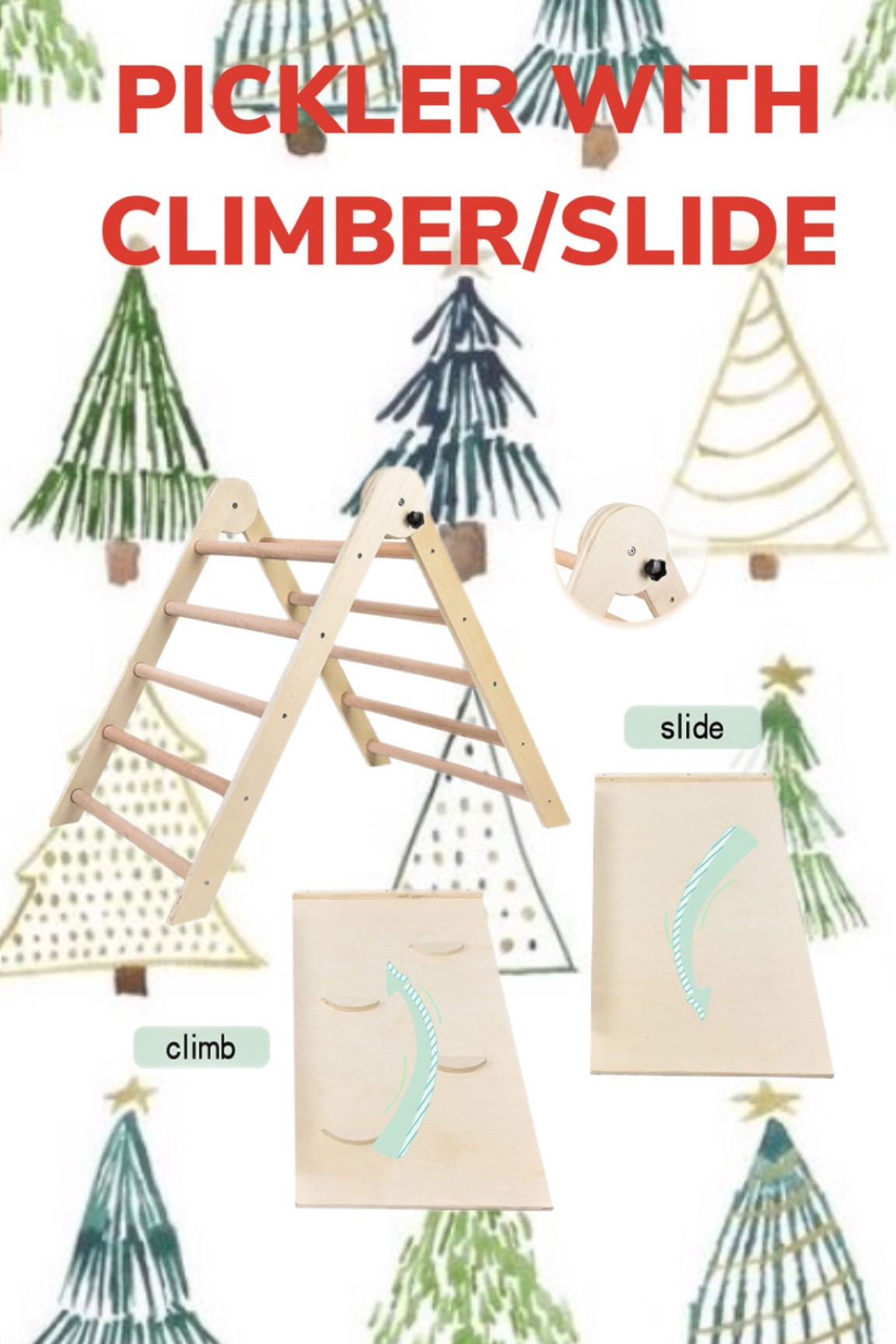 PICKLER TRIANGLE WITH CLIMBER/SLIDE

#LTKCyberweek #LTKGiftGuide #LTKkids