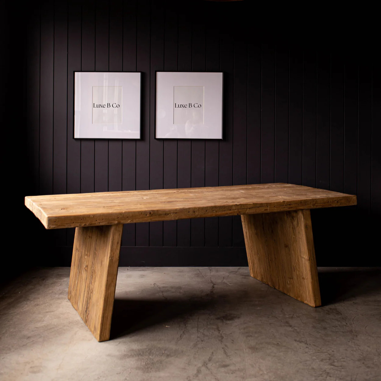 Sausalito Elm Wood Dining Table | Luxe B Co