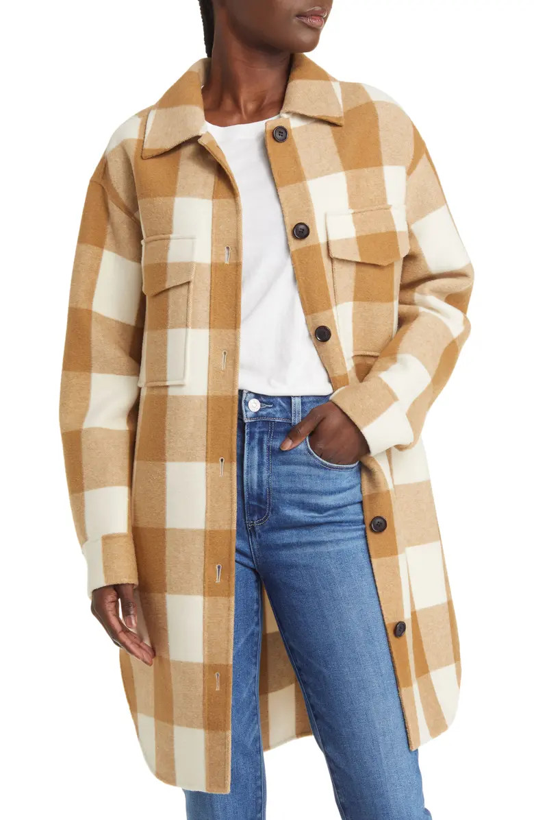 Jaro Check Wool Blend Jacket | Nordstrom