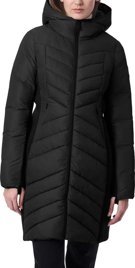 Chevron Quilted Puffer Coat | Nordstrom