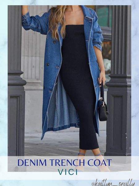 Fall outfit must haves. Check out this denim trench coat

Teacher Ourfit , work outfit , casual outfit, work outfit , sweater , sweatshirt , Dress, cardigan , shacket , sweater , sweater dress , jeans , sneakers , biker shorts , gym outfit , athleisure , fall dress , denim , jeans , denim jacket , coat , denim jackets , fall dresses , midi dress , summer dresses , fall outfit , vacation outfit , vacation dress , maternity , bump friendly , resort wear , jacket , college , college outfits , back to school , concert outfit , wedding guest dress , travel outfit , shacket , fall outfits , summer trends , fall trends ,  wedding , wedding guest , vacation , vacation dress , sandals , slides , vacation outfit , sale , date night , bachelorette party , eras tour , Country Concert , Taylor swift outfit , summer trends , mini dress , dresses , dress , midi dress , maxi dress , white dress , Swim 
#LTKunder100 #LTKunder50 #LTKswim #LTKtravel #LTKsalealert #LTKSeasonal #LTKstyletip #LTKFind #LTKcurves  #LTKbump #LTKshoecrush #LTKwedding #LTKU #LTKBacktoSchool #LTKFitness #LTKbump #LTKSale




#LTKshoecrush #LTKswim #LTKcurves #LTKtravel #LTKwedding #LTKFitness #LTKunder100 #LTKSale #LTKunder50 #LTKBacktoSchool #LTKSeasonal #LTKU #LTKsalealert #LTKstyletip #LTKbump #LTKFind