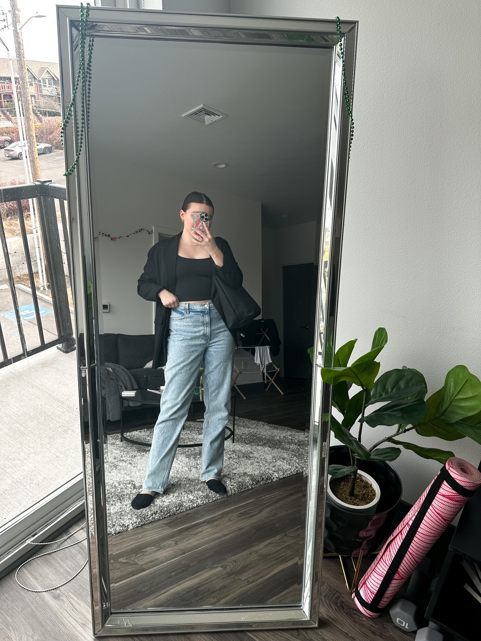 Fun business casual outfit idea for the first day of spring!

I’m wearing a M tank, size L blazer, size 31L jeans and size 9 mules

#LTKstyletip #LTKunder100 #LTKworkwear