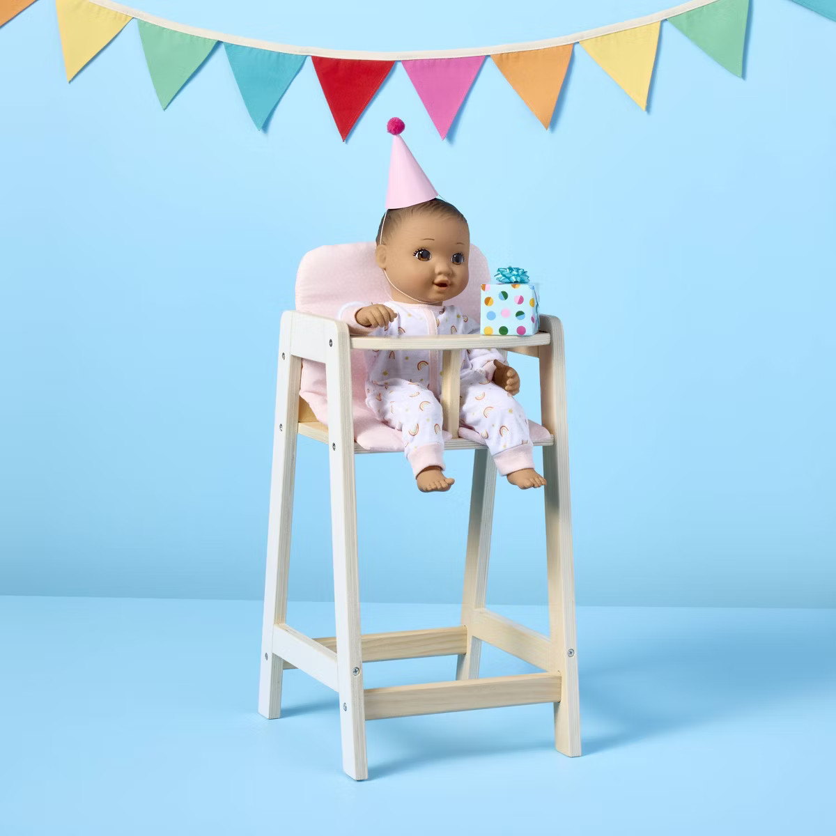 Baby Doll Wooden High Chair - Gigglescape™ | Target