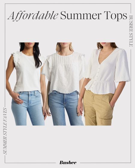 A crisp white top for summer is a must-have in every woman’s wardrobe. These three super affordable options are chic, flattering, and perfect to wear all summer long!

~Erin xo 

#LTKFindsUnder100 #LTKSeasonal #LTKSaleAlert