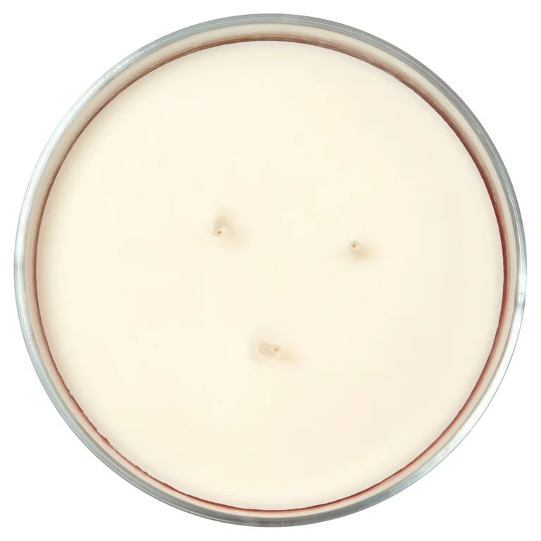 Mainstays 3-Wick Textured Wrapped Juicy Watermelon Scented Candle, 14 oz | Walmart (US)