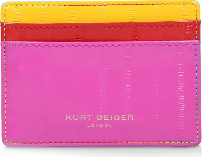 Kurt Geiger London Leather Card Holder | Nordstrom | Nordstrom