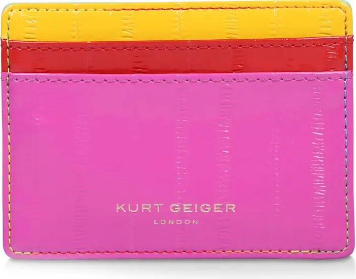 Kurt Geiger London Leather Card Holder | Nordstrom | Nordstrom
