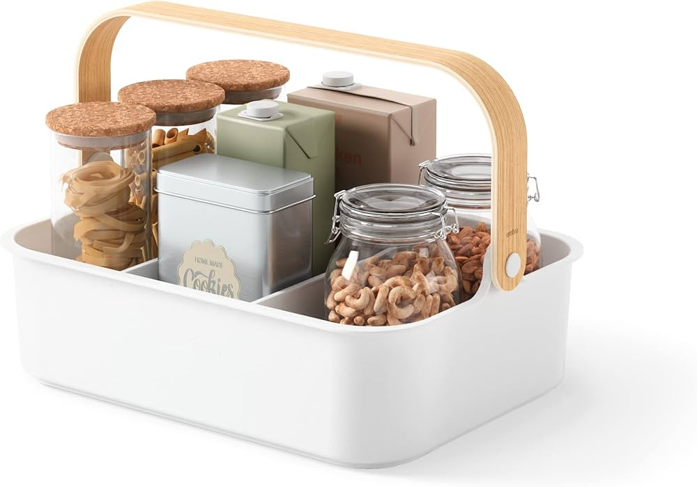 Umbra Bellwood Multipurpose Caddy Organizer with Handle, Desk, Makeup, Dorm Caddy, Kitchen Cabine... | Amazon (US)