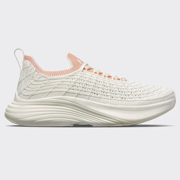 Women's TechLoom Zipline Ivory / Blush / Ribbed | APL - Athletic Propulsion Labs