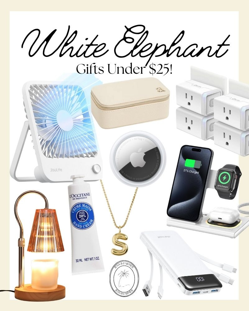 White elephant gifts for anyone! All under $25!


gift guide, white elephant gifts, gift ideas, under $25, Amazon finds, Christmas shopping, gifts for co-workers, charging station, gadgets, candle warmer, airtag 

 #LTKGiftGuide #LTKHoliday #LTKFindsUnder50