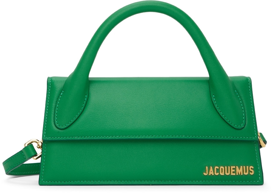 Green La Montagne 'Le Chiquito Long' Clutch | SSENSE