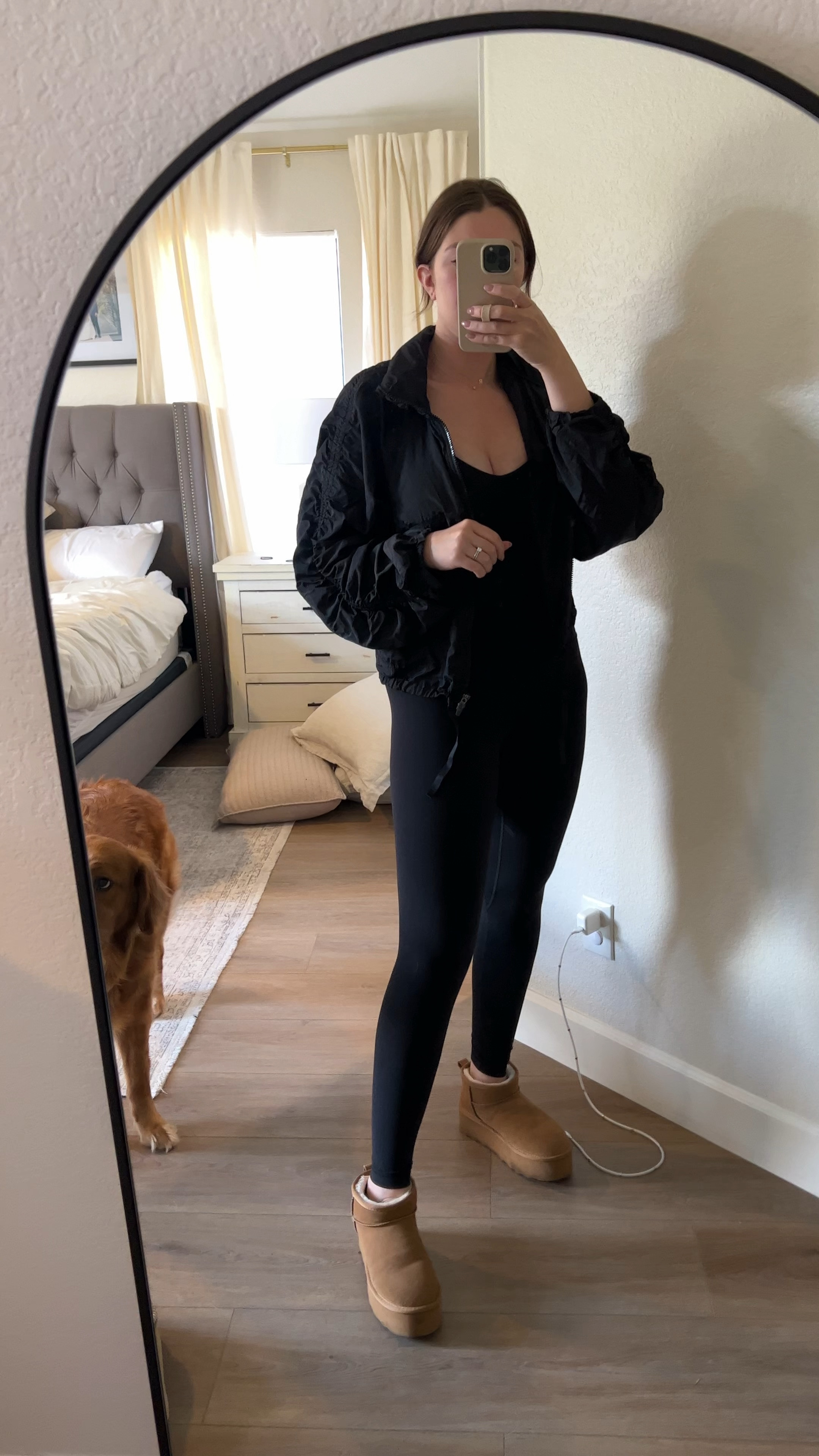 FP movement packable Jacket is almost 50% off!!!!! Wearing true size medium. 

#LTKfindsunder100 #LTKsalealert #LTKfindsunder50