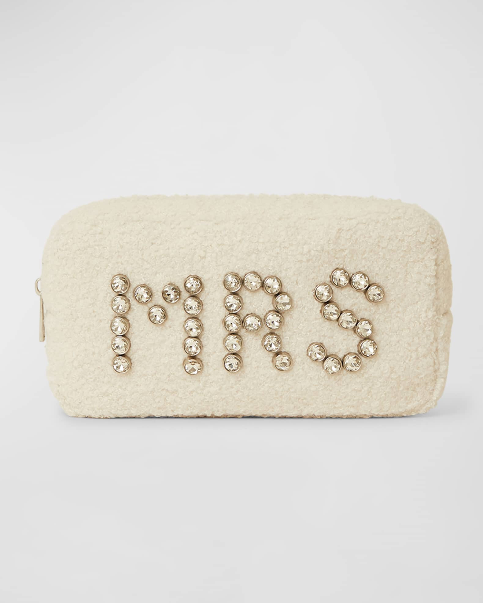 MRS Crystal Large Cosmetic Bag | Neiman Marcus