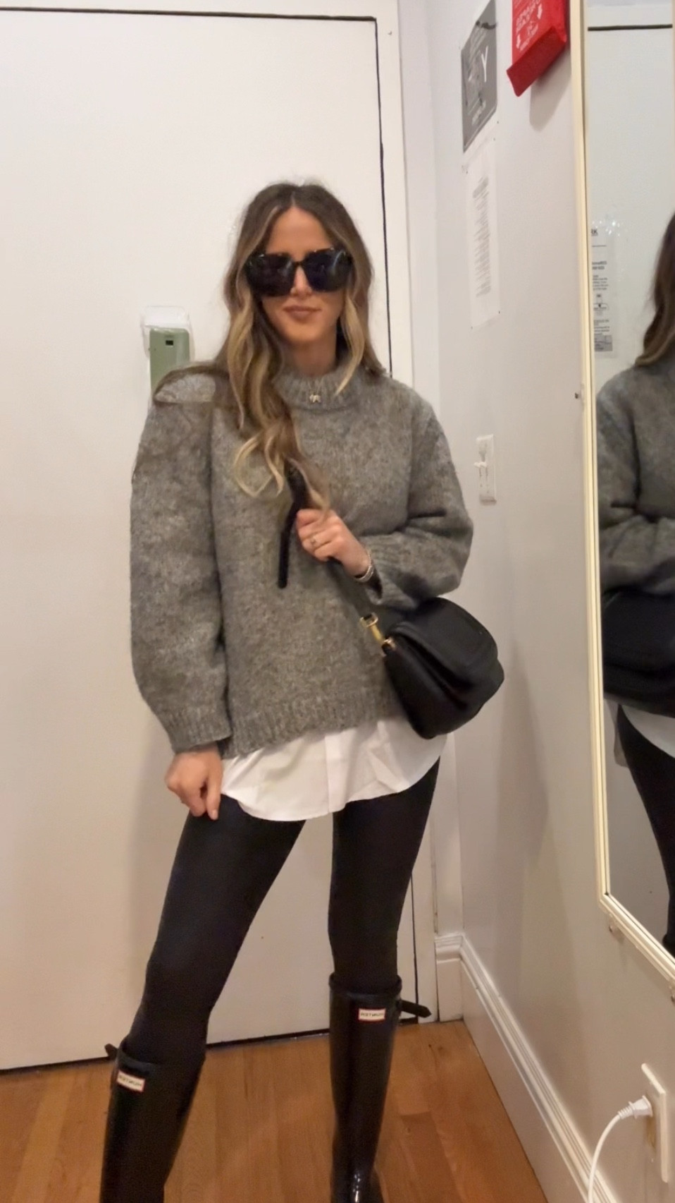 Loving this shirt extender from Amazon that elevates a simple outfit! 

#casualoutfit #winteroutfit #rainboots #spanx #momstyle 

#LTKU #LTKSaleAlert #LTKStyleTip