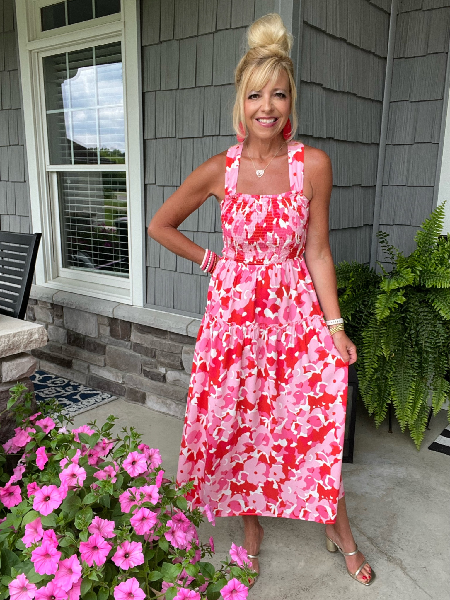 Such a sweet pretty #dress under $50. Just wait til you see the back #amazon 

#LTKFind #LTKstyletip #LTKunder50