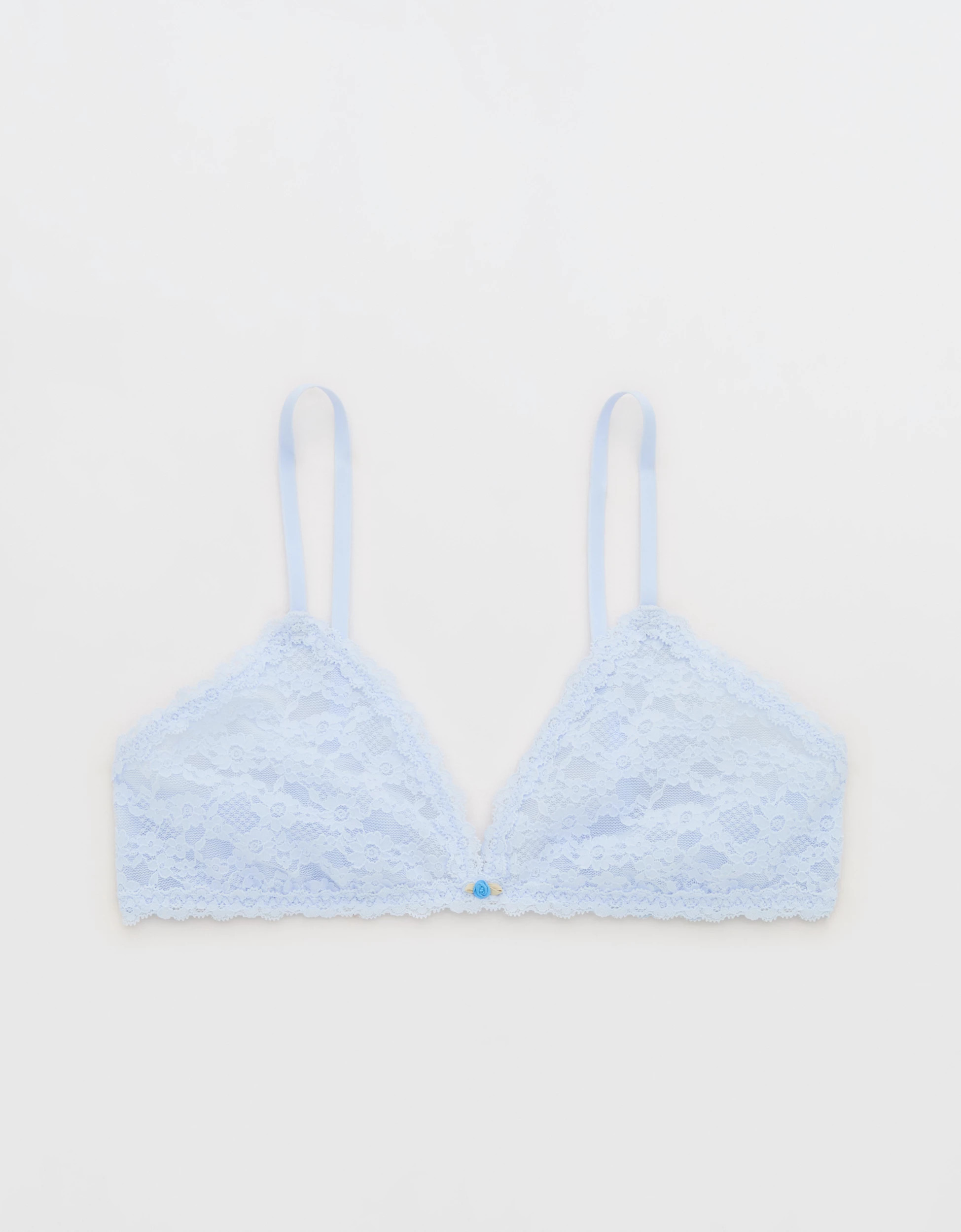 Show Off Vintage Lace Triangle Bralette | Aerie