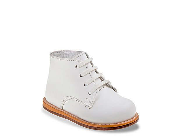 Josmo Traditional 1st Walker Infant & Toddler High-Top Sneaker - Boy's - White | DSW