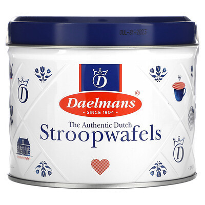 Daelmans, Stroopwafels, Caramel, 8 Waffles, 8.11 oz (230 g) | iHerb
