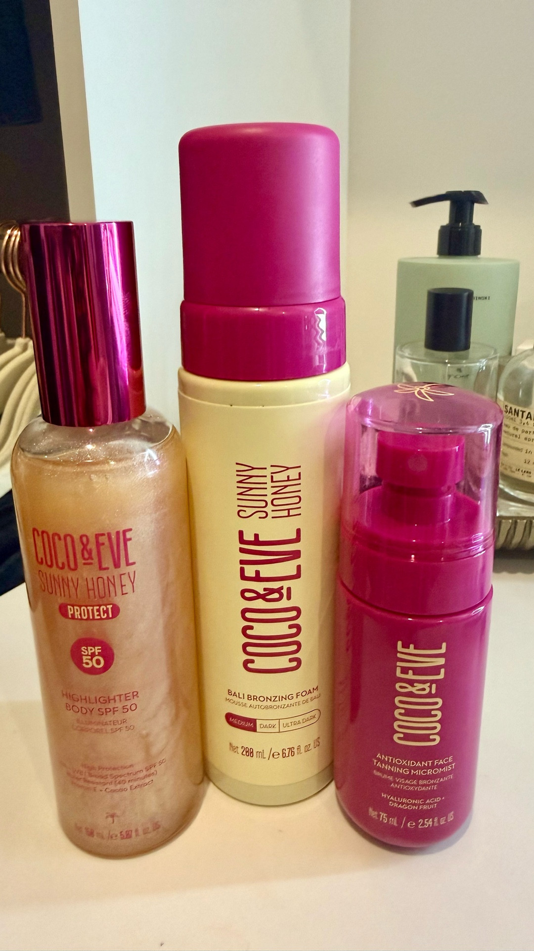 The best tanning and spf products I have tried! Linking my favorites here that are 25% off right now @Coco & Eve 

#LTKOver40 #LTKgrwm #LTKBeauty