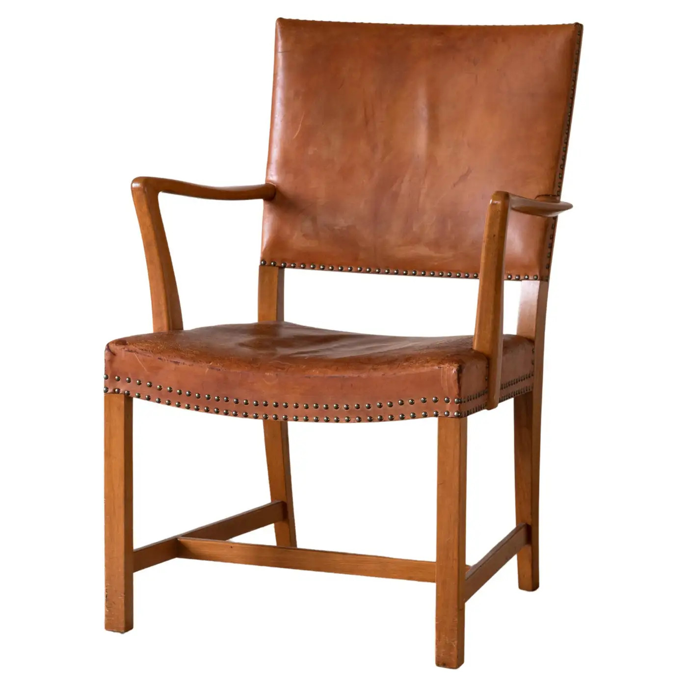 Karl-Erik Ekselius, Leather Armchair | 1stDibs