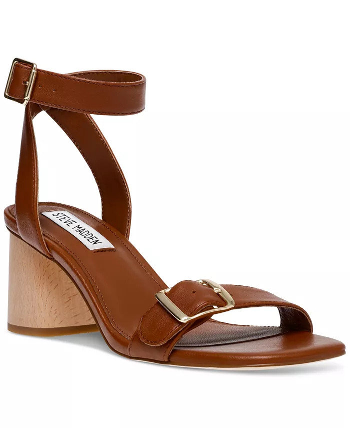 Women's Mindi Block-Heel City Sandals | Macy's