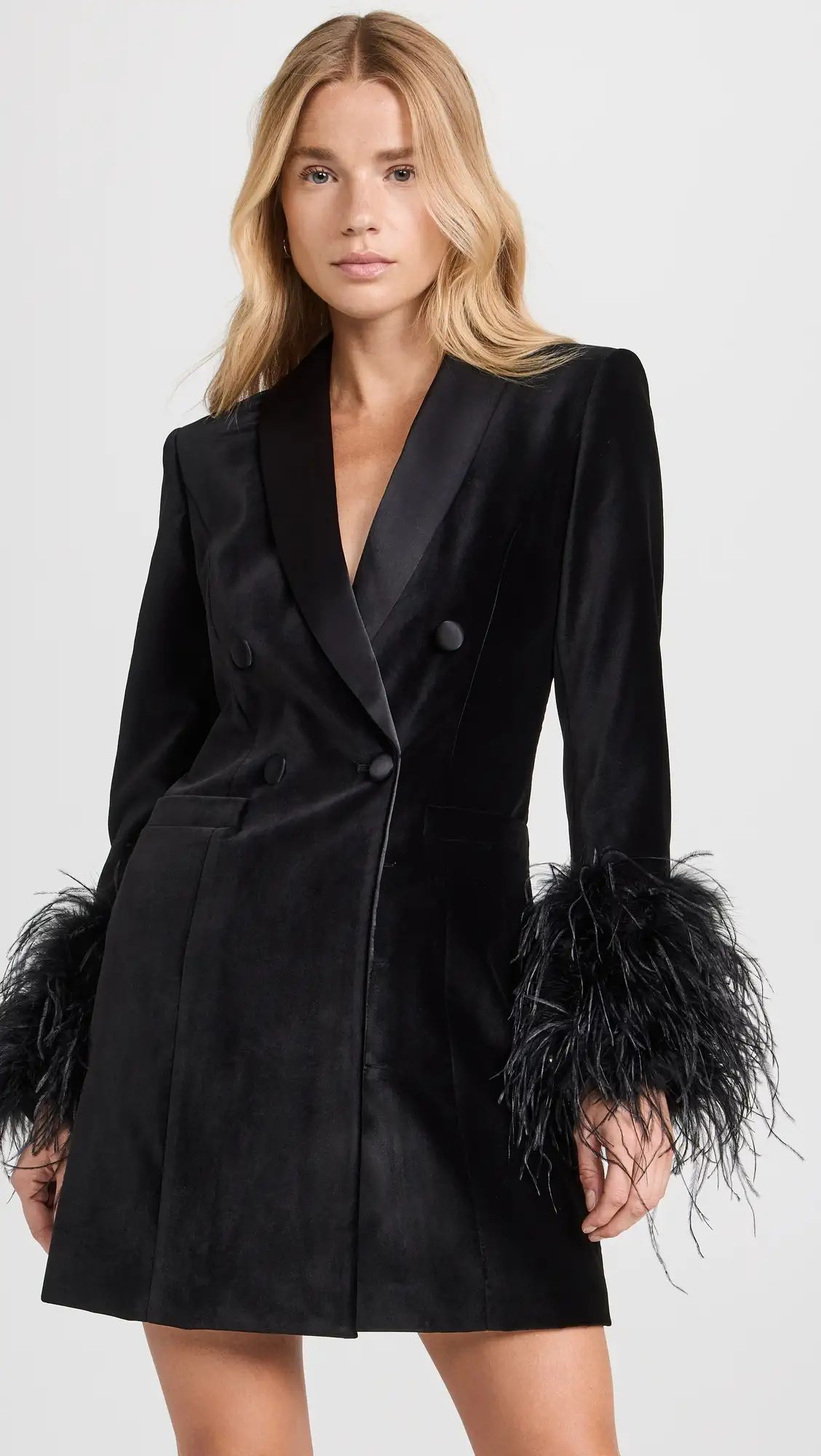 alice + olivia Latoya Blazer Mini Dress | Shopbop | Shopbop