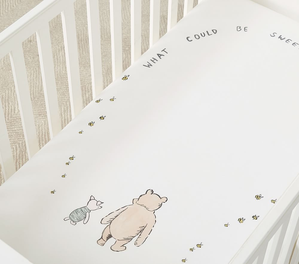Disney's Winnie the Pooh Organic Crib Fitted Sheet Bundle - Set of 2 | Pottery Barn Kids