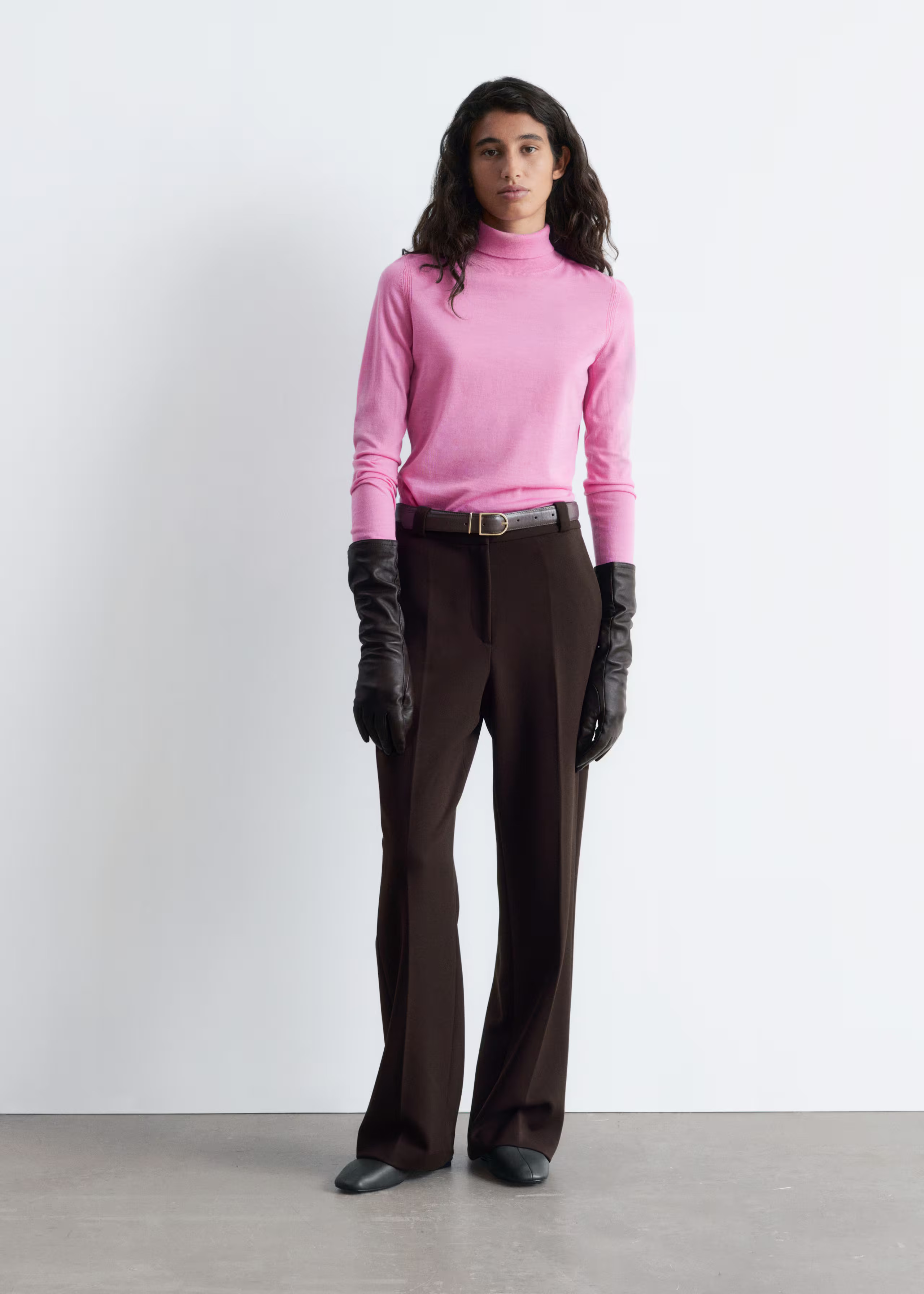 Wide Press-Crease Trousers | & Other Stories UK
