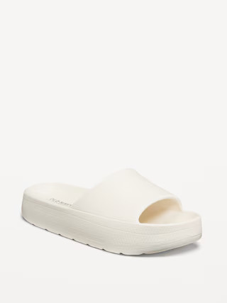 Flatform Slide Sandals for Girls (Partially Plant-Based) | Old Navy (US)