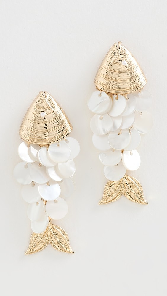 Ripple Effect Fish Earrings | Shopbop