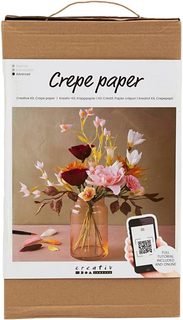 Creativ Company Lot de papier crépon pour bouquet de fleurs - Pour bricoler de belles décoratio... | Amazon (FR)