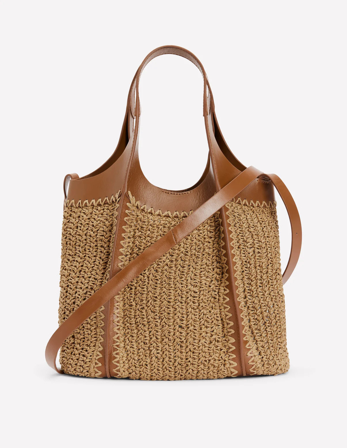 Mini Straw Tote-Natural | Boden (US)