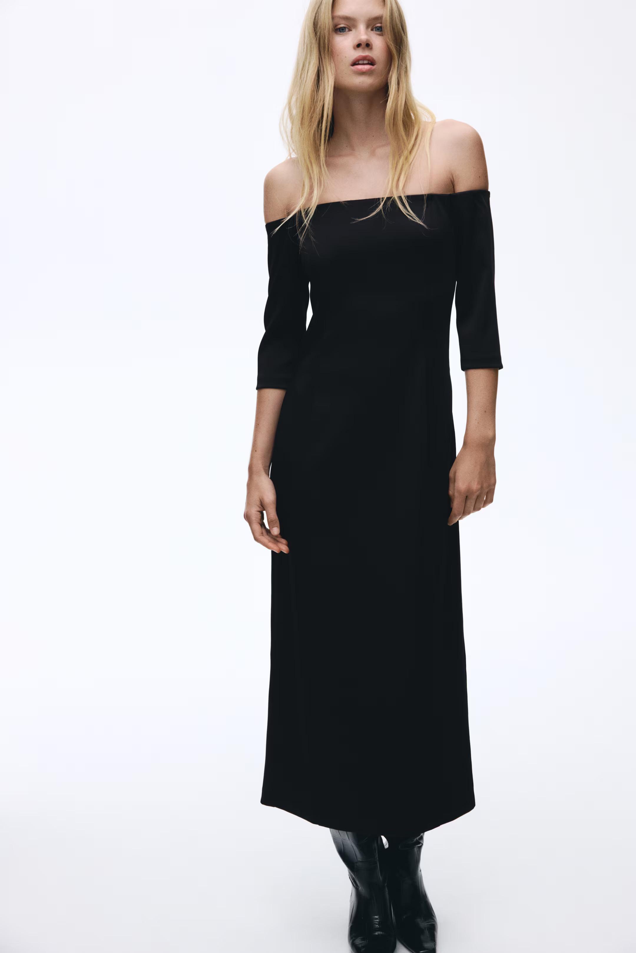 Off-Shoulder-Kleid | H&M (DE, AT, CH, NL, FI)