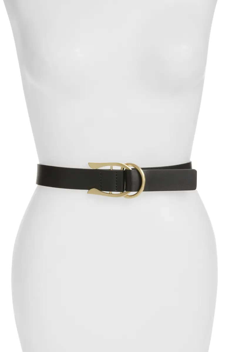 Nordstrom Wishbone Pullback Leather Belt | Nordstrom | Nordstrom