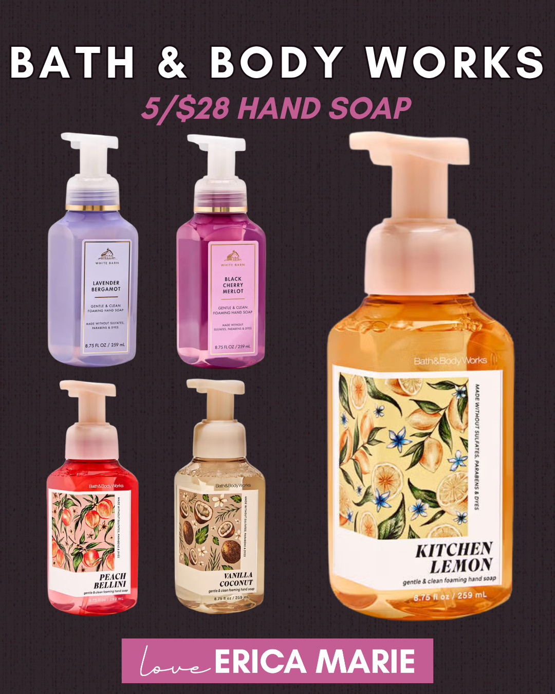 Catch this 5/$28 deal on hand soap!  I've rounded up some best-selling and top-rated scents for you to see. There are so many good options available to choose from. 

 #LTKSaleAlert