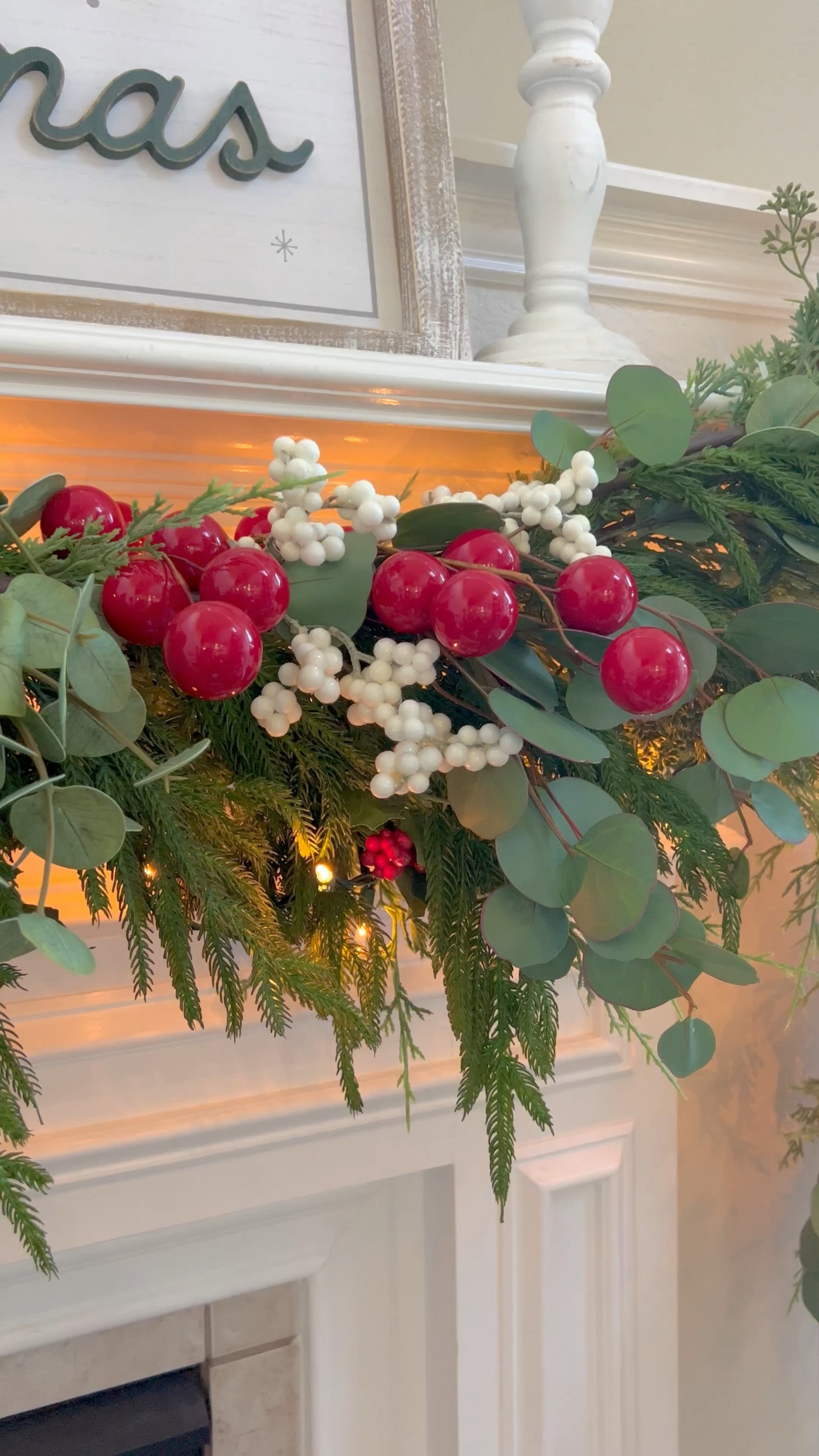 How I make my Christmas fireplace garland.  

#LTKfamily #LTKSeasonal #LTKhome